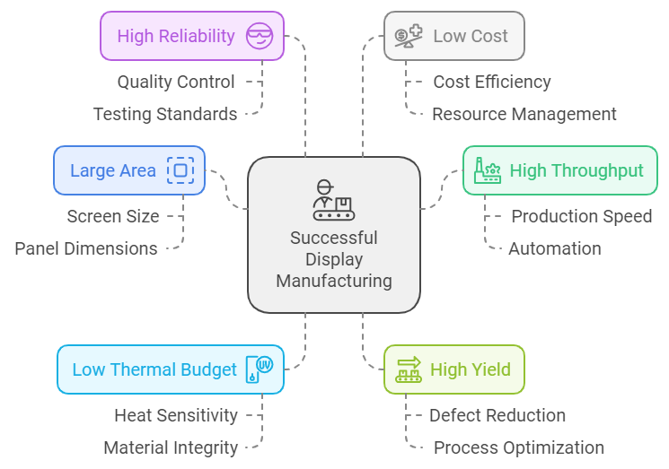 Successful Display Manufacturing